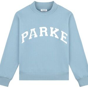 Parke Women's Blue Logo Sweatshirt